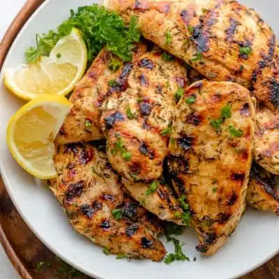 Lemon Parmesan Crusted Chicken