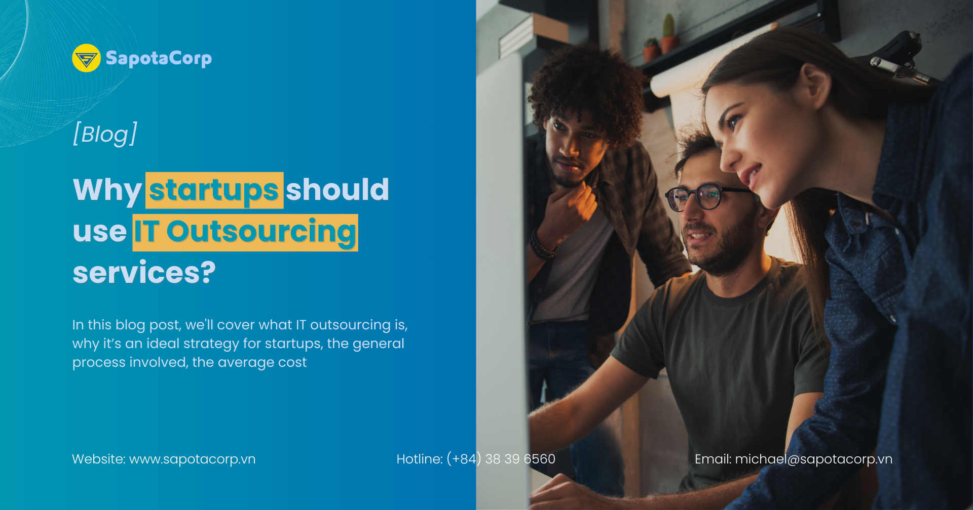 Why startups should use IT Outsourcing services