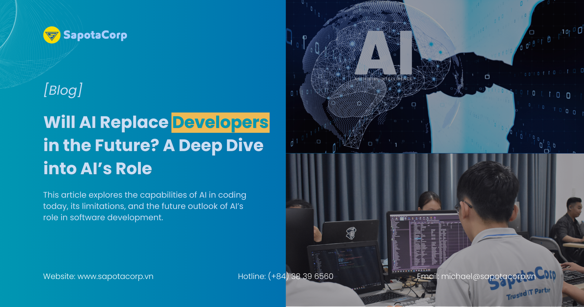 Will AI Replace Developers in the Future? A Deep Dive into AI’s Role