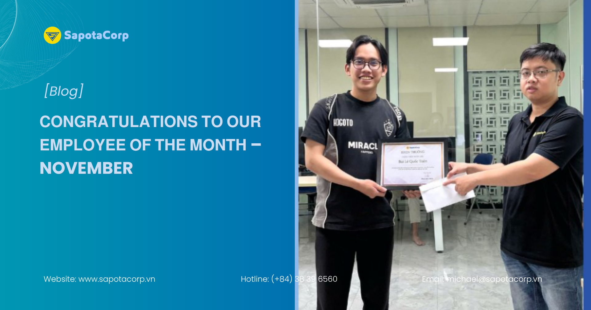 𝗖𝗼𝗻𝗴𝗿𝗮𝘁𝘂𝗹𝗮𝘁𝗶𝗼𝗻𝘀 𝗧𝗼 𝗢𝘂𝗿 𝗘𝗺𝗽𝗹𝗼𝘆𝗲𝗲 𝗢𝗳 𝗧𝗵𝗲 𝗠𝗼𝗻𝘁𝗵 – 𝗡𝗼𝘃𝗲𝗺𝗯𝗲𝗿 2025