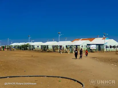 (مخيم شجراب للاجئين في شرق السودان، مفوضية شئون اللاجئين، يناير2020 )