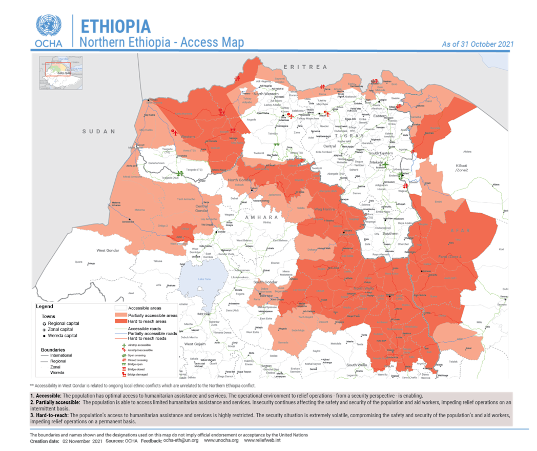 ocha ethiopia 211110 access snapshot northern Oct V1 Page2[43]-01
