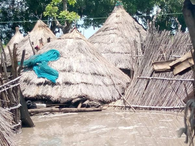 Gambella Region reported the latest flood-induced displacements due to heavy rains in the first week of August