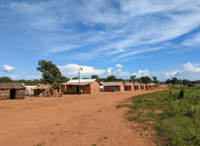 Le village intégré de Pladama Ouaka.©OCHA/A. Cadonau, Pladama Ouaka, Préfecture de la Ouaka, RCA, 2022.
