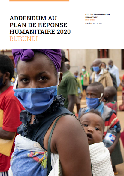 Igitabo c'integuro igira kabiri ifatiye ku ngaruka za COVID-19 umwaka wa 2020 ©OCHA Burundi