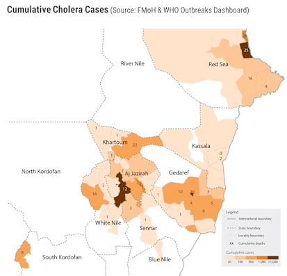 Sudan - Sudan: Cholera outbreak Flash Update No. 05 (as of 24 December ...