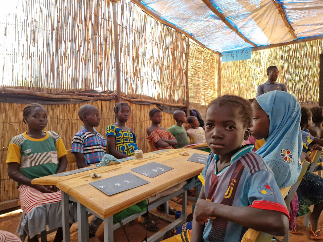 Des élèves à Kaya, dans le Centre-Nord du Burkina continuent d'aller à l'école et de rêver à un meilleur avenir malgré la situation sécuritaire