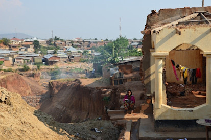 La maison de la famille de Charlène a perdu 5 chambres et deux latrines lors du glissement de terrain