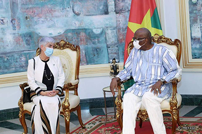 Barbara Manzi, nouvelle coordonatrice Résidente des Nations Unies au Burkina Faso