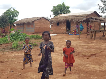 The integrated village of Pladama Ouaka ©OCHA/Hadjara Abdou Galadima, Ouaka Prefecture, CAR 2024