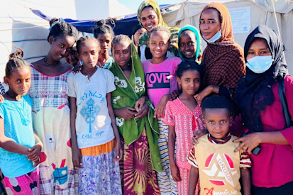Tigray refugees in Sudan - UNICEF