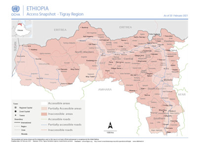 Humanitarian access to Tigray Region