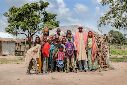 Une famille retournée à Djako