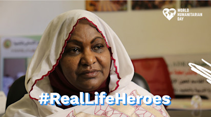 Real-life heroes: meet Khadiga, from Sudan
