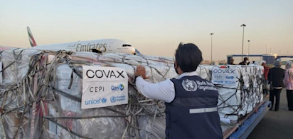 Arrival of COVAX in Khartoum 3March21 WHO
