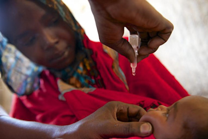 Polio vaccination in Sudan UNICEF