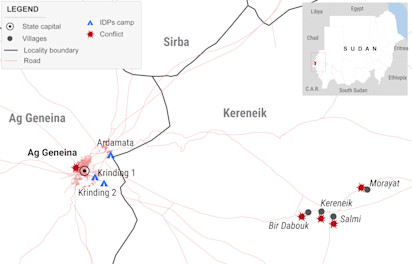 WD Kereneik Ag Geneina conflict 25Apr22