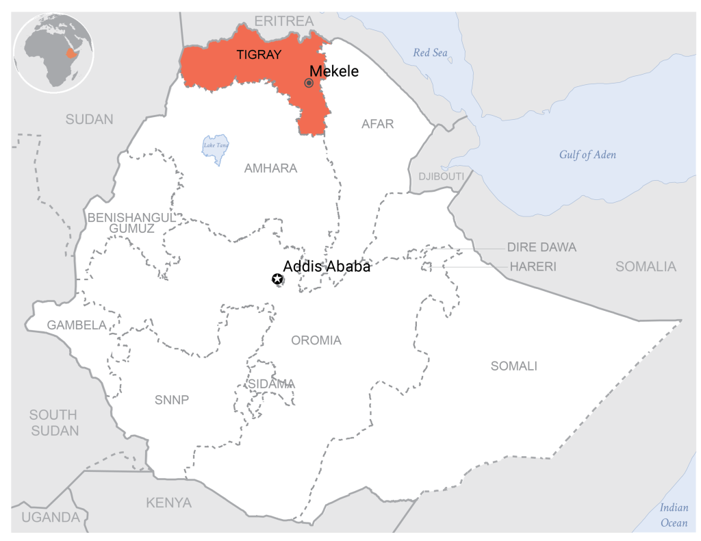 Ethiopia Tigray Region Humanitarian Update Cluster Status