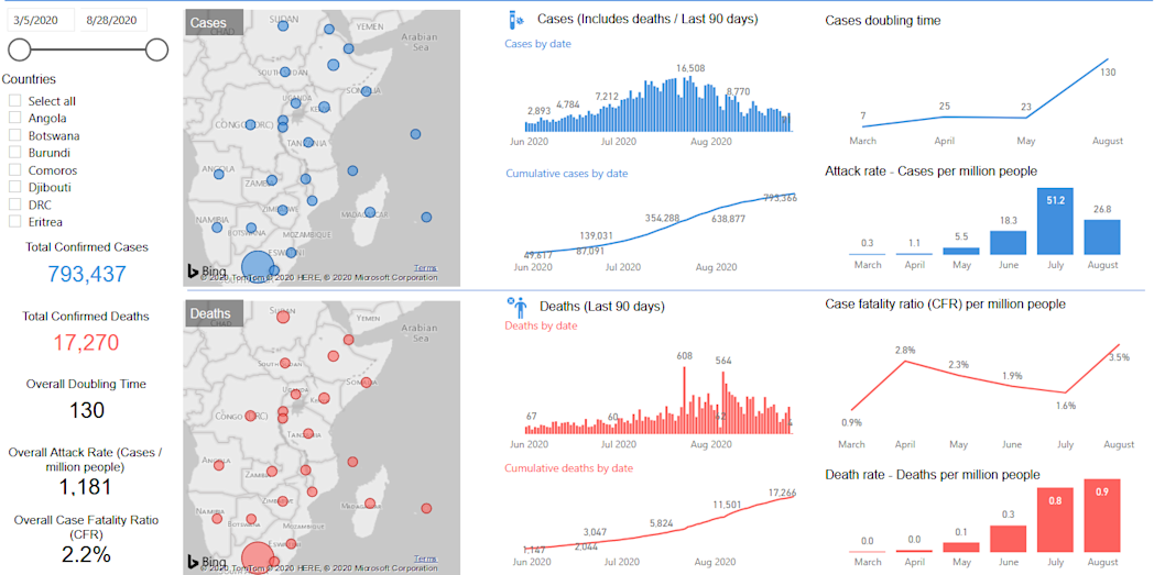 Interactive map