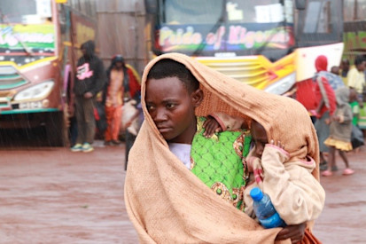 Burundais rapatriés de la Tanzanie par l'OIM/HCR en 2018.