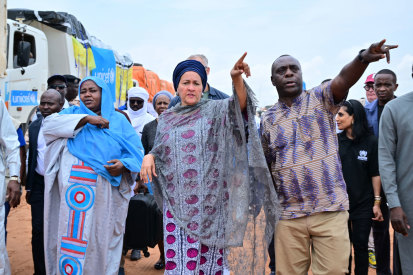 DSR-UNDSG-Amina-Mohammed-at-Chad-Adre-border-point (Daniel-Getachew UN)