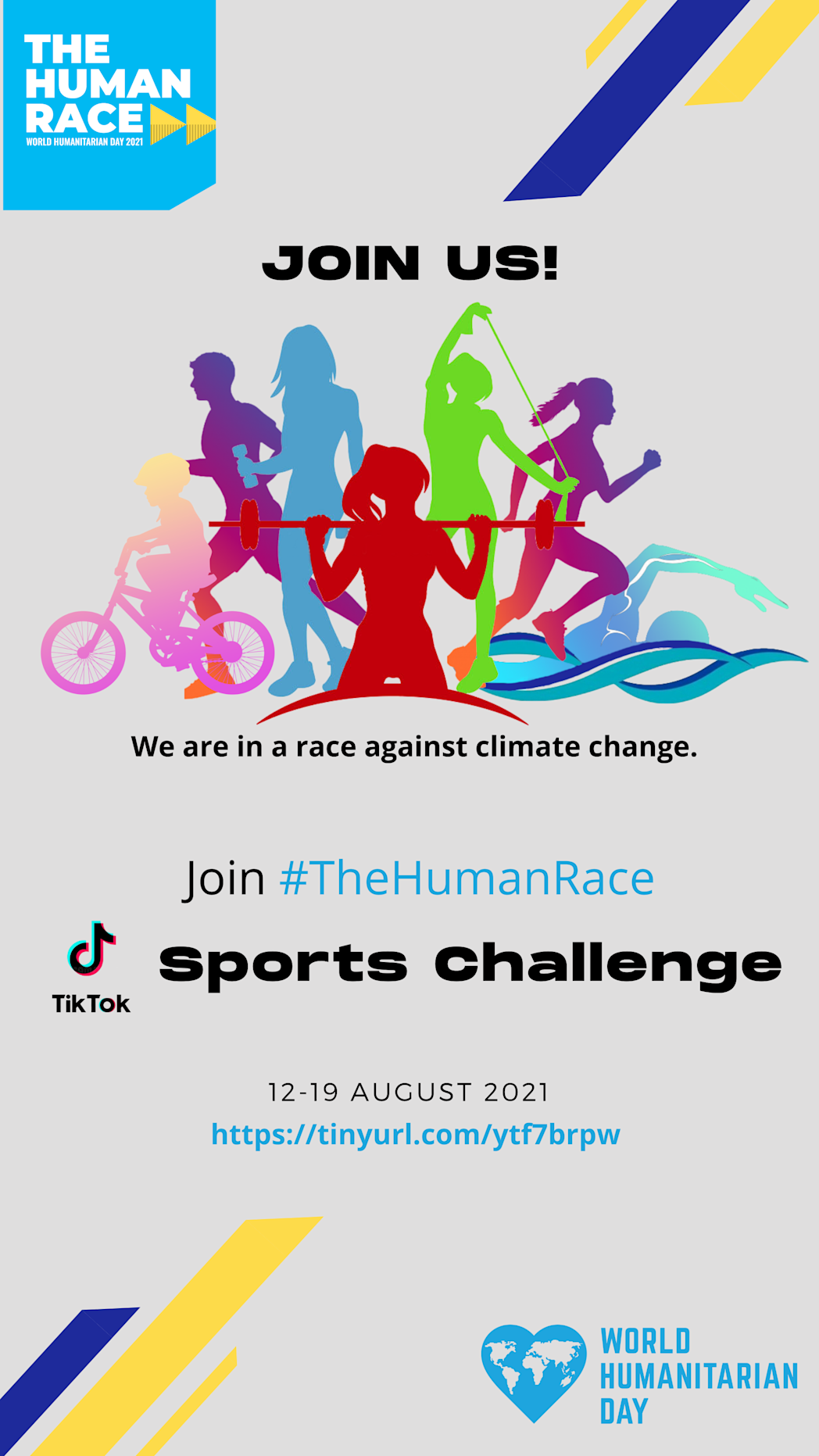 World Humanitarian Day 2021 Sports Challenge