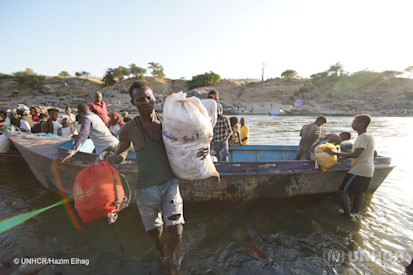 Ethiopian refugees in Sudan