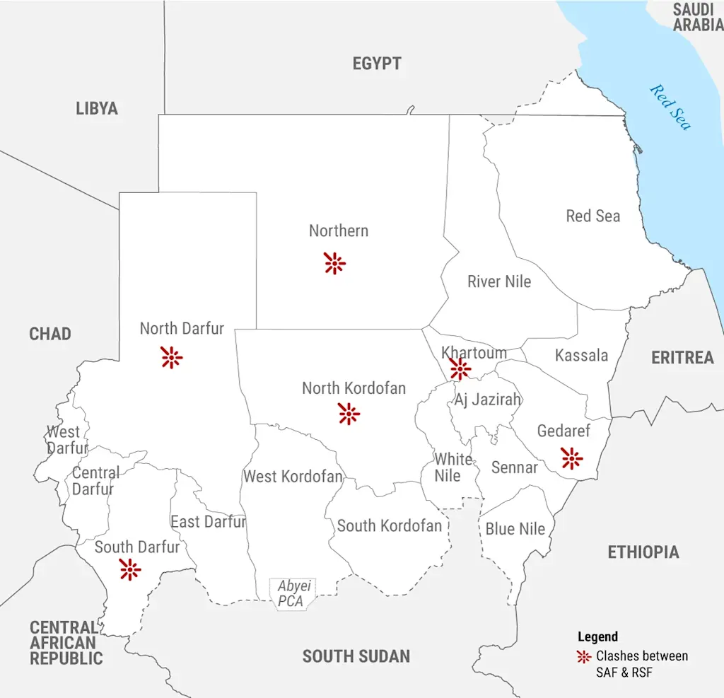 Sudan - Flash Update 01: Clashes between the Sudanese Armed Forces