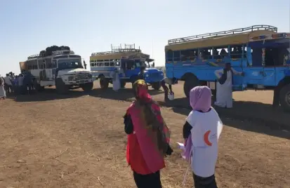 قافلة نقل من الحماديت، مفوضية الأمم المتحدة لشئون اللاجئين / علي عبدي أحمد