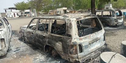 Monguno Hub - Vehicles Burned