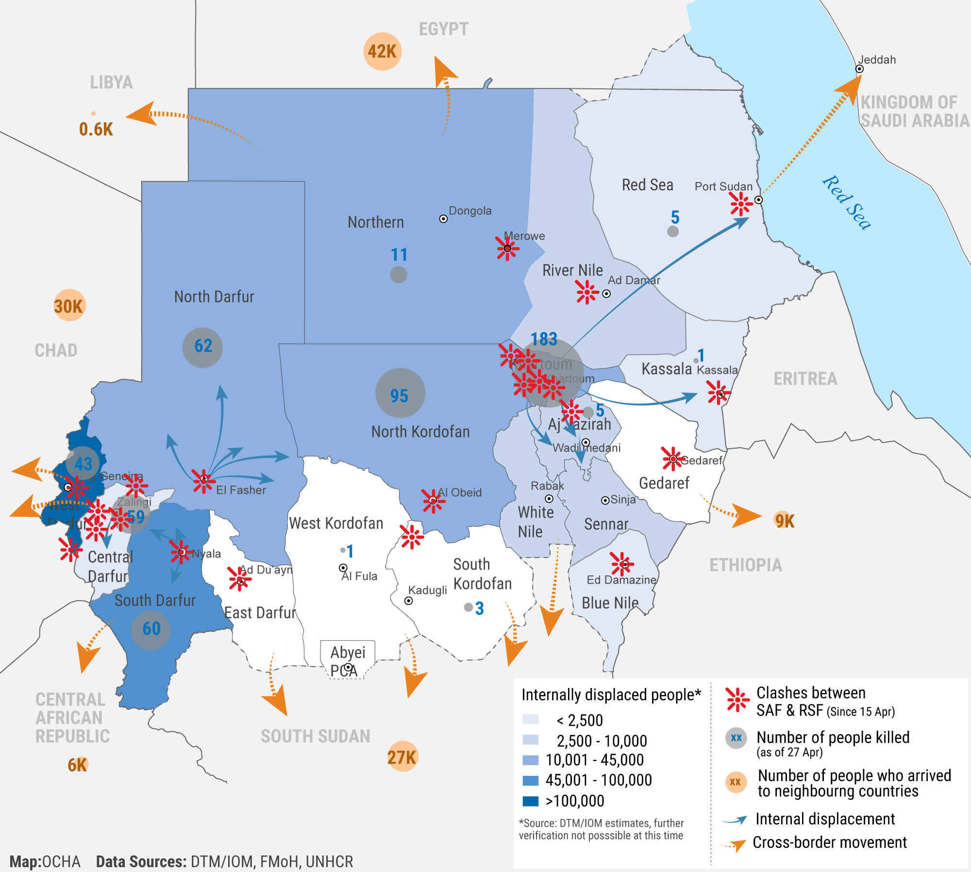 Sudan - Flash Update No.2 - Clashes Between SAF & RSF (18 April ...