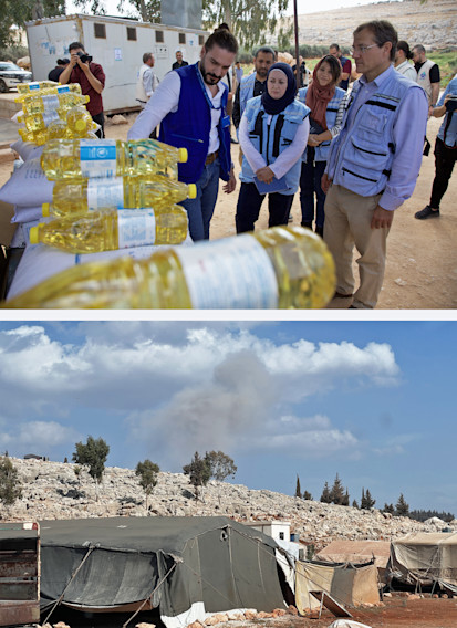 Hostiliteis WFP distribution