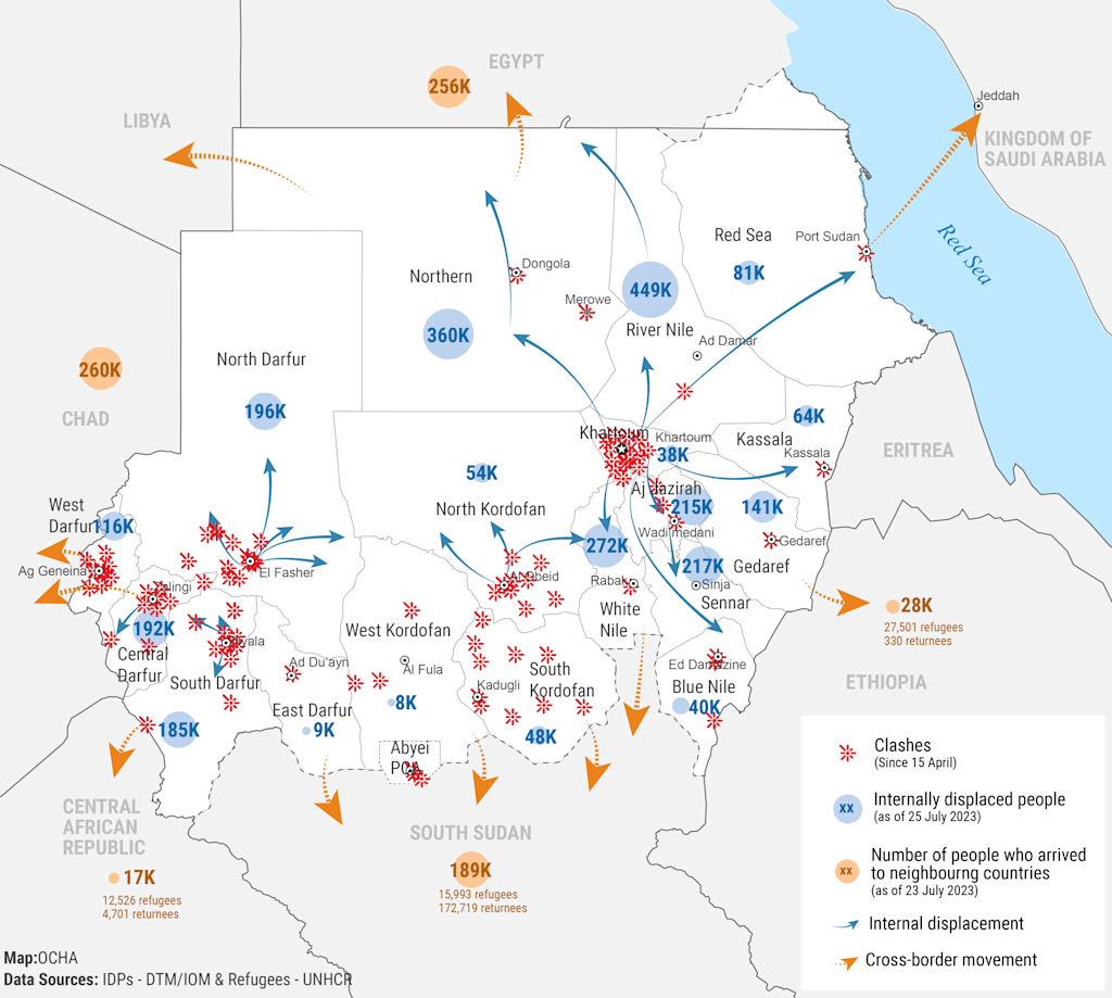Sudan - Flash Update No. 4 - Clashes between SAF and RSF (21 April 2023