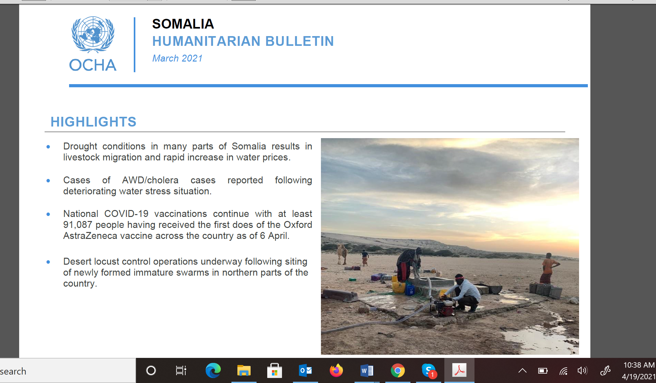 Somalia Situation Reports