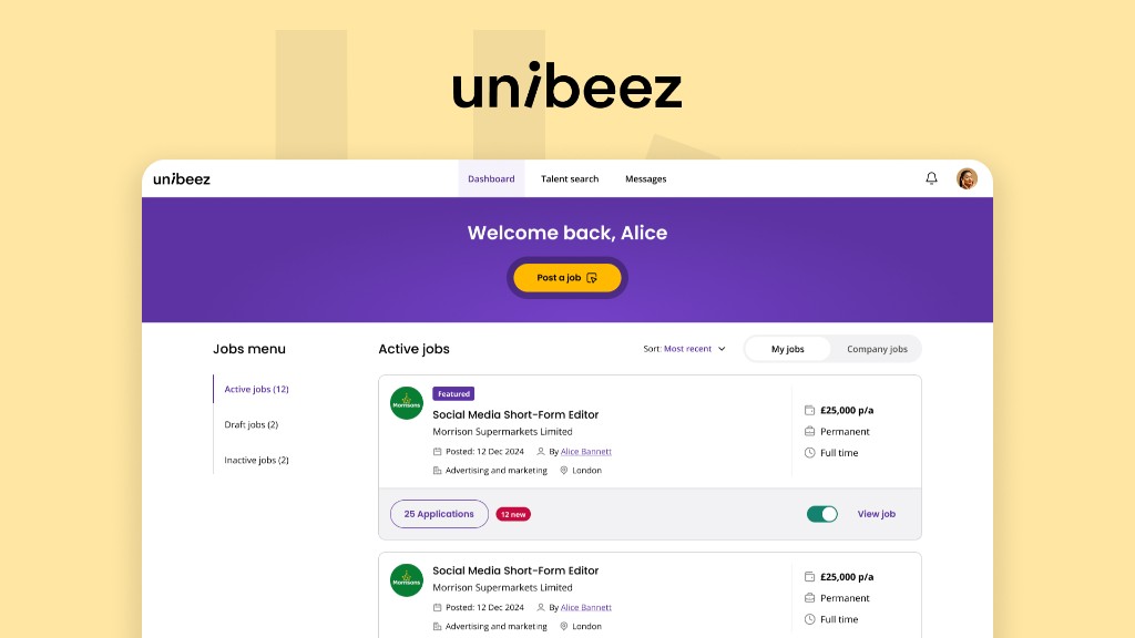 Unibeez case study thumbnail