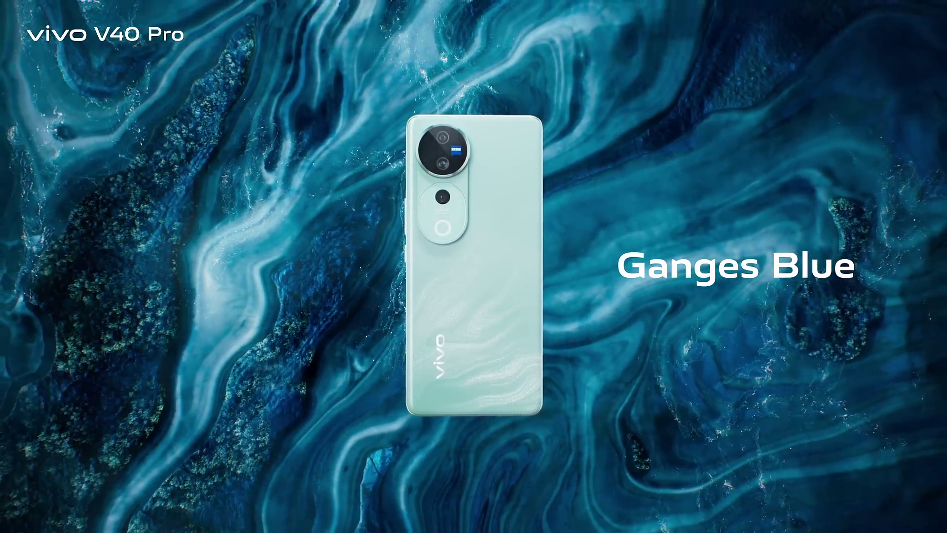 Vivo V40 Pro : Ganges Blue