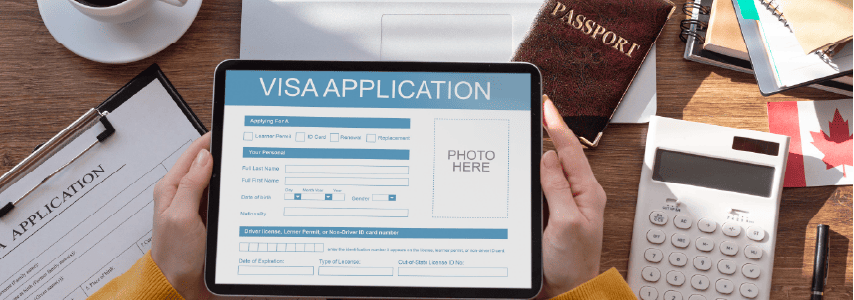 Applying for visa