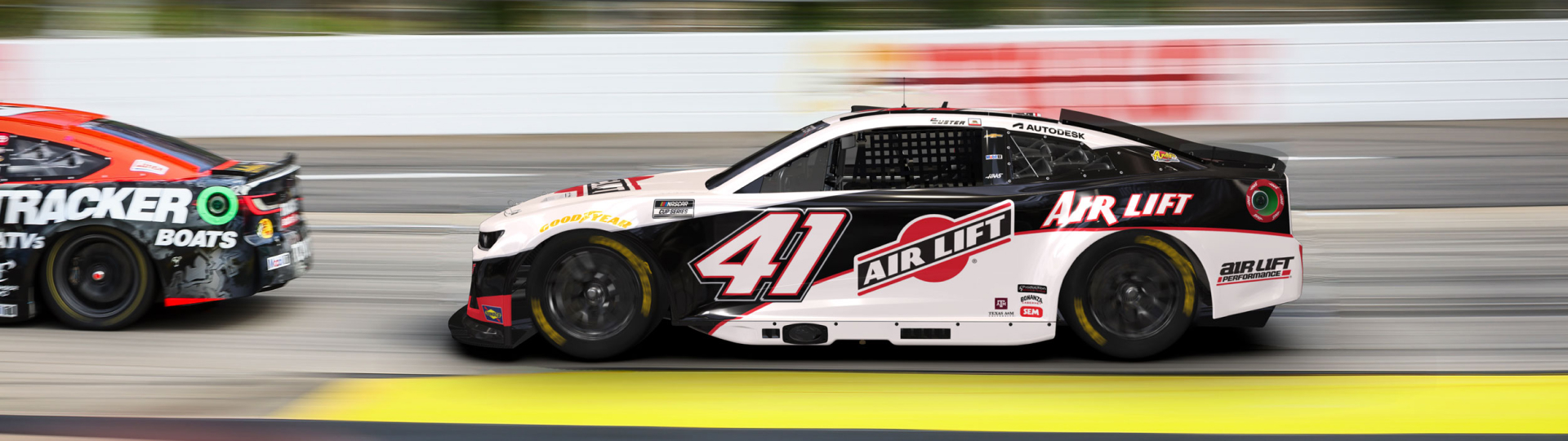 Air Lift Sponsors NASCAR No. 41 at Michigan International Speedway
