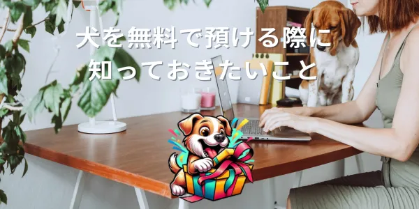 犬を無料で預ける際に知っておきたいこと