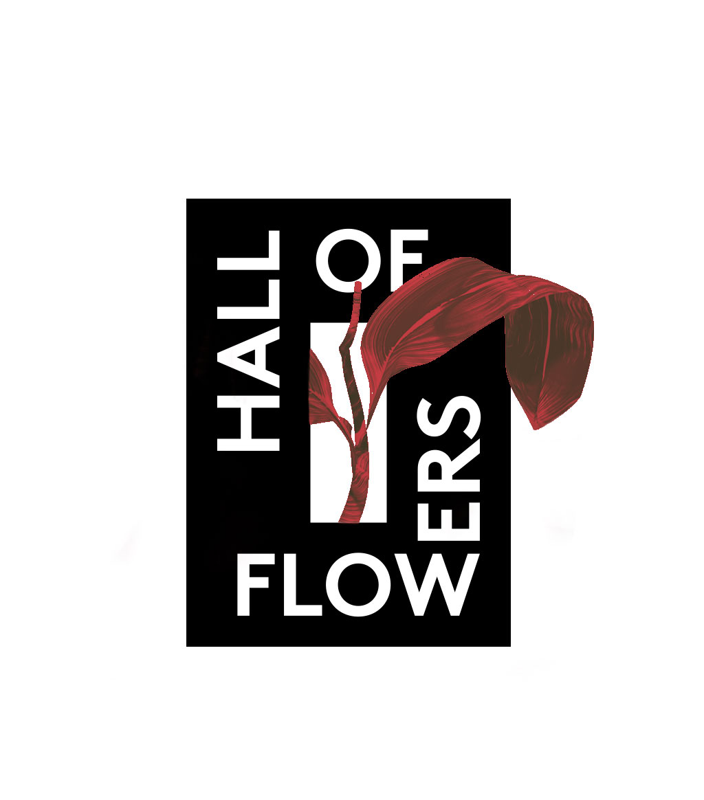 hall of flowers custom logo supermorebetter