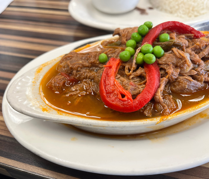 Shredded Beef In Tomato Sauce