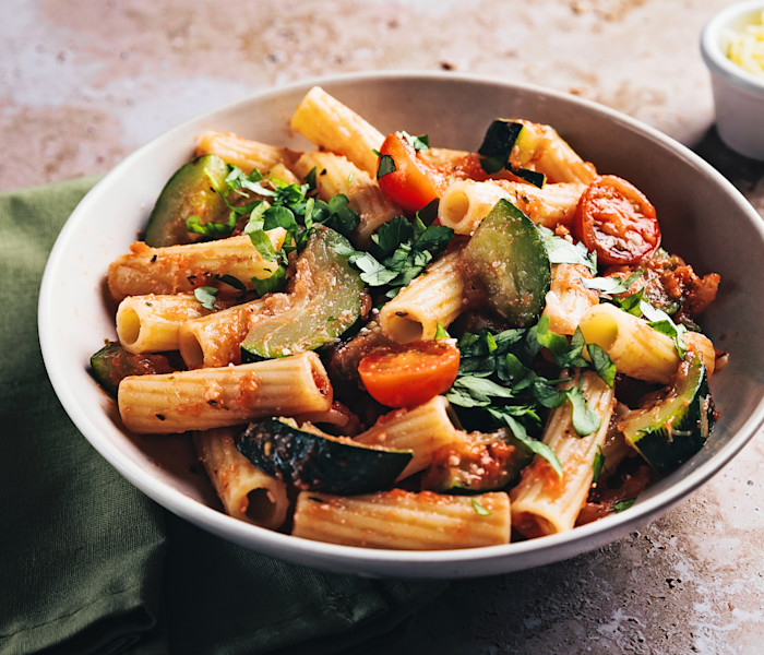 El sabor italiano con deliciosas verduras que aportan nutrientes esenciales.