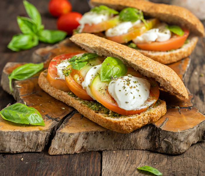 Sin fiambre pero lleno de productos saludables y sabrosos.