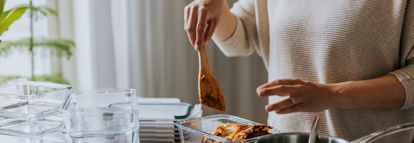 Porciones de almuerzo