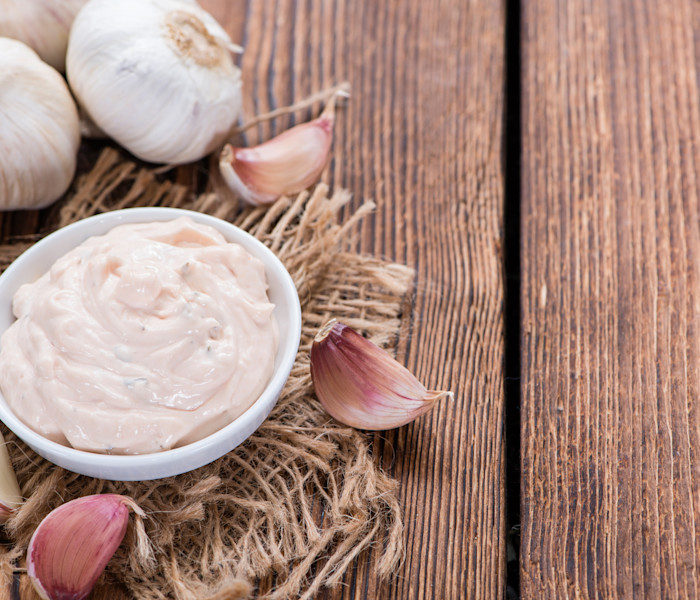 Aderezo: Aliolí con Aceite de Oliva