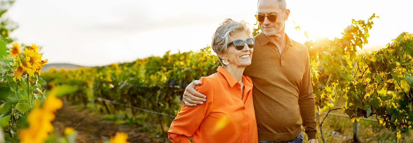 Pareja de mediana edad