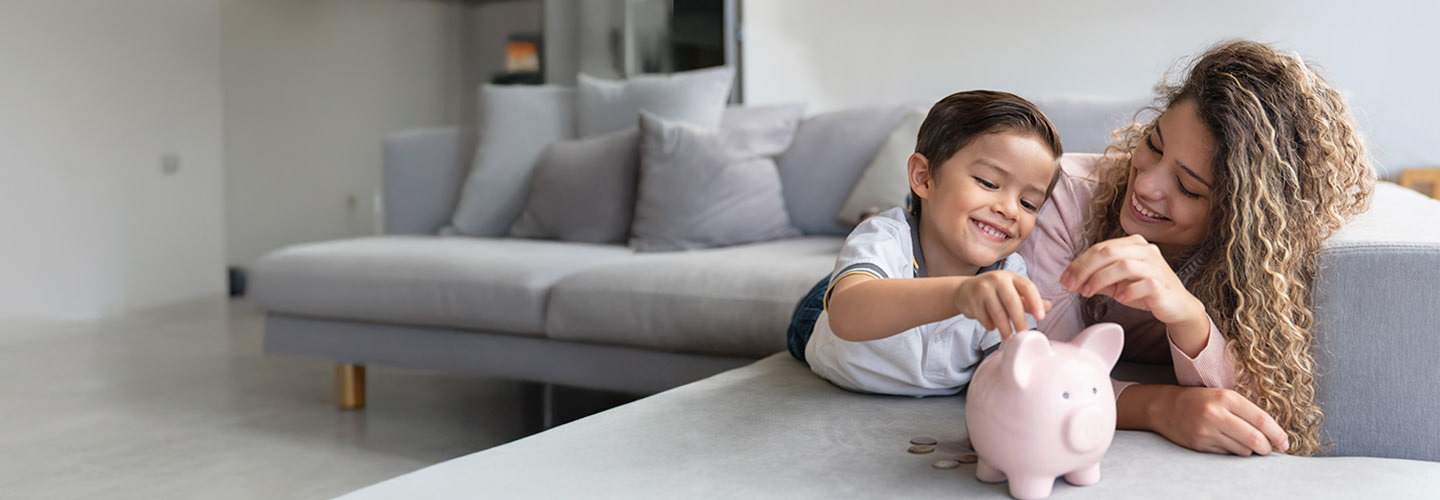 Teaching children savings