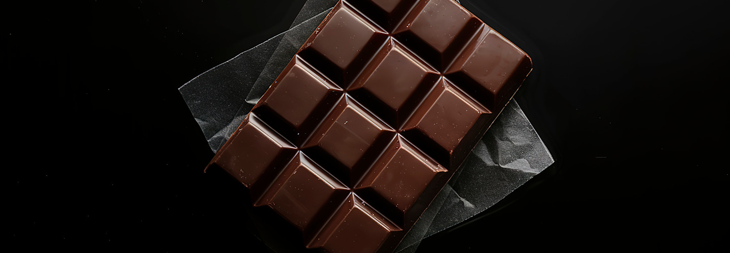 El chocolate negro o amargo posee una sustancia que es una forma de antioxidante presente en el cacao que mejora la salud de los vasos sanguíneos.