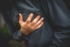 Chest pain has many causes that have nothing to do with your heart, but it’s still the most common and obvious symptom of insufficient blood flow. You may feel uncomfortable or painful pressure, tightness, and fullness that can last several minutes or repeatedly go away and come back.
