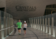 Quédate en lugares con aire acondicionado, tanto como sea posible. Si tu casa no tiene, ve a espacios públicos donde sí haya, como un centro comercial o a una biblioteca pública: unas pocas horas en un ambiente con aire acondicionado pueden ayudar a tu cuerpo a mantenerse más fresco cuando vuelva al calor. 